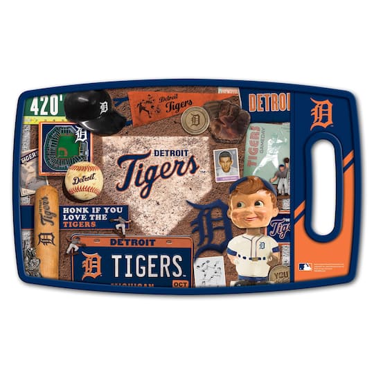 MLB Retro Series Cutting Board By Youthefan in Detroit Tigers | 14" x 19" | Michaels®